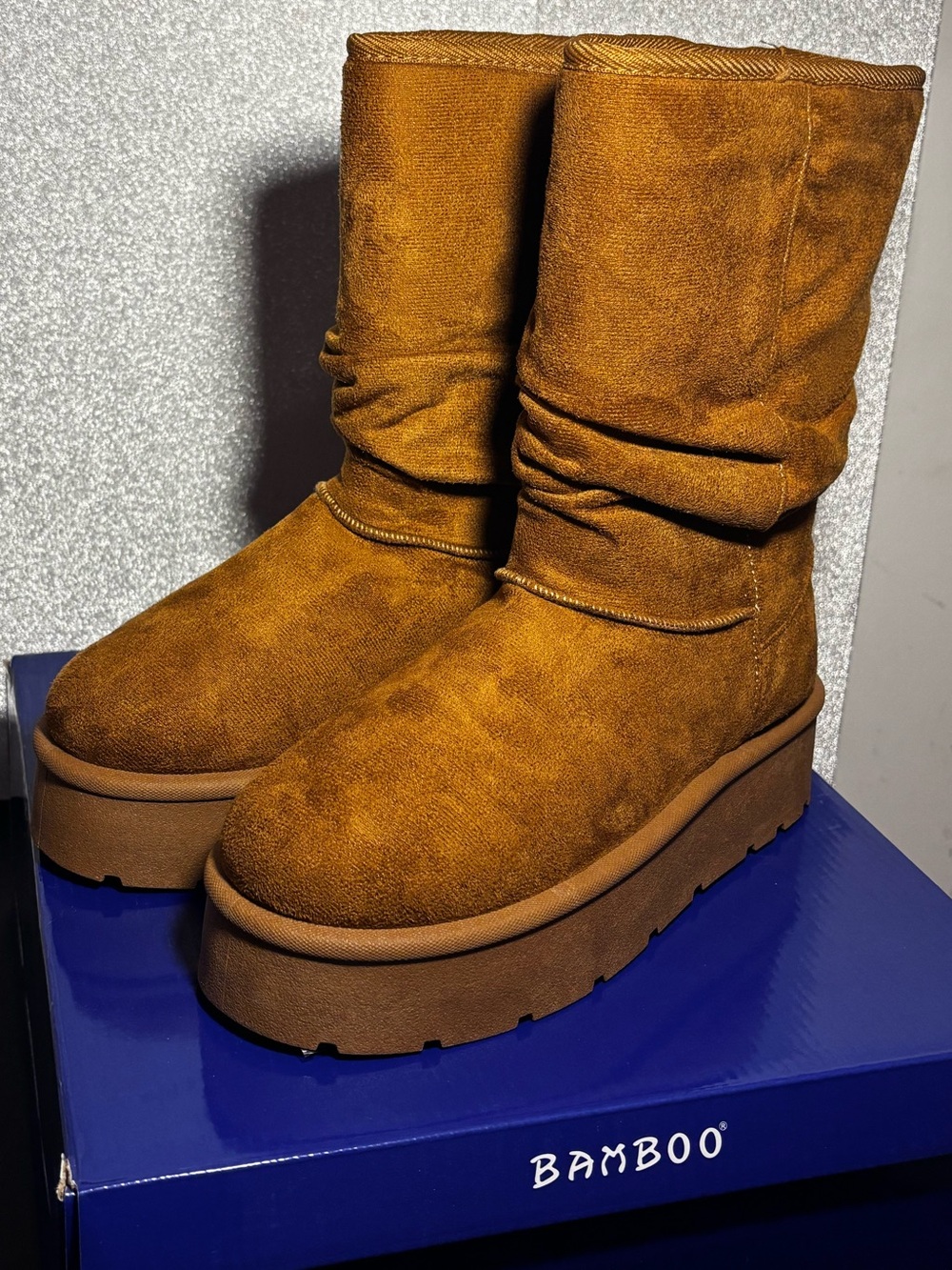 BRAND NEW! Women’s Brown Winter Boots🤎cute & comfy for the cold weather! - Picture 8 of 12